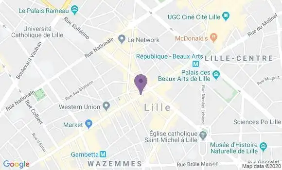 Informations Sur La Poste De Lille Gambetta 59000