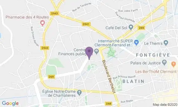 Informations Sur La Poste De Chamalieres Beaulieu Bp 63400