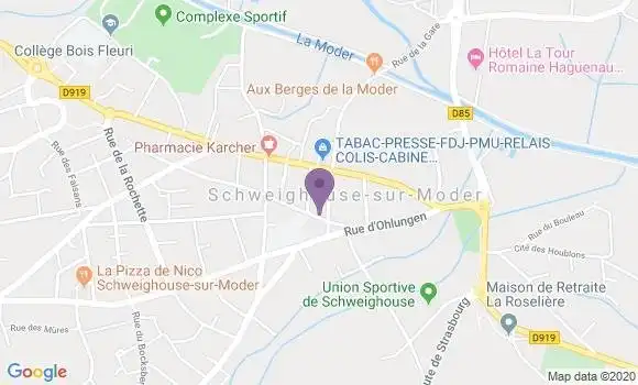 Informations Sur La Poste De Schweighouse Sur Moder Bp 67590