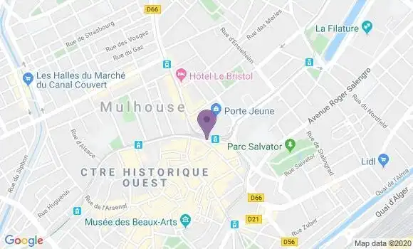 Informations Sur La Poste De Mulhouse Coteaux Bp 68200