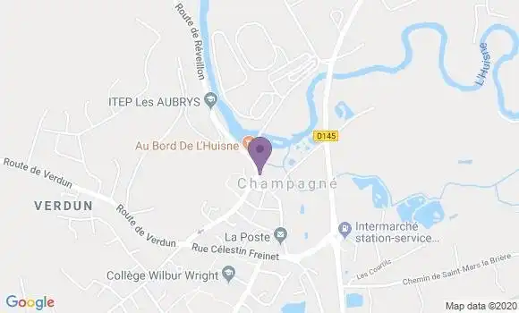 Informations Sur La Poste De Champagne 72470