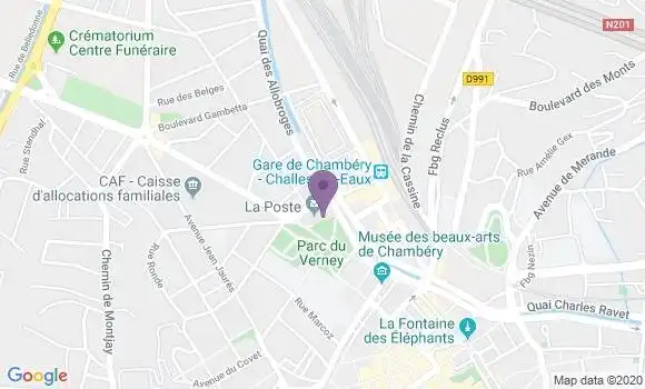 Informations Sur La Poste De Chambery Verney 73000