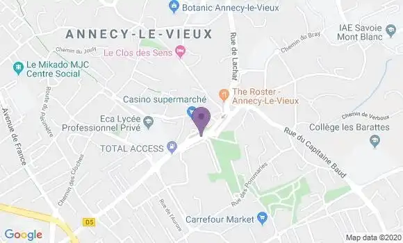 Informations Sur La Poste De Annecy Le Vieux 74940