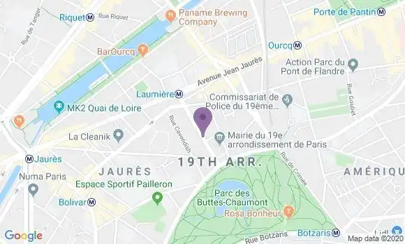 Informations Sur La Poste De Paris Laumiere 75019