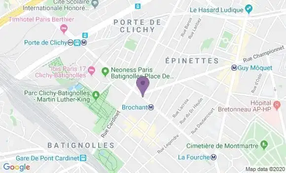 Informations Sur La Poste De Paris Brochant 75017