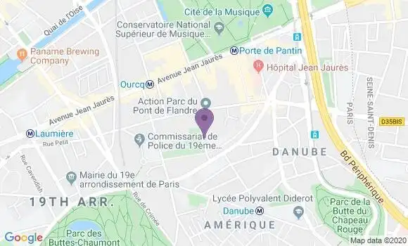 Informations Sur La Poste De Paris Buttes Chaumont 75019