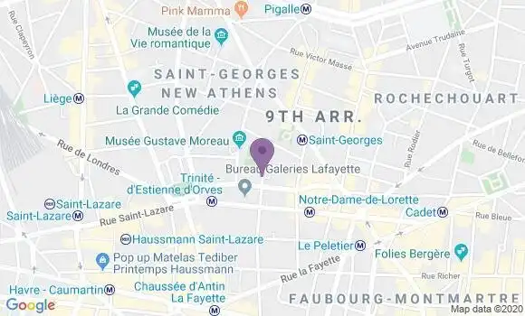 Informations Sur La Poste De Paris Trinite 75009