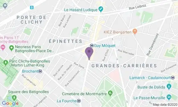 Informations Sur La Poste De Paris Guy Moquet 75017