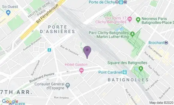 Informations Sur La Poste De Paris Cardinet 75017