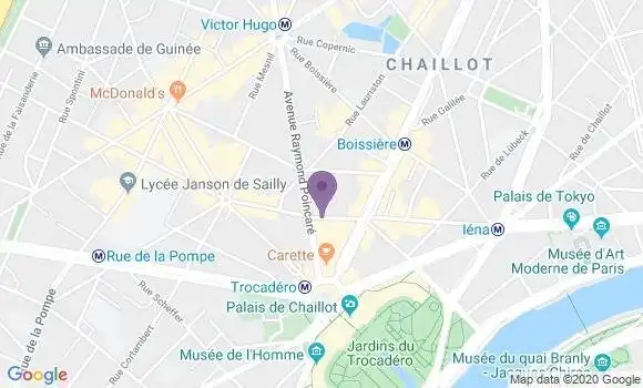 Informations Sur La Poste De Paris Trocadero 75016