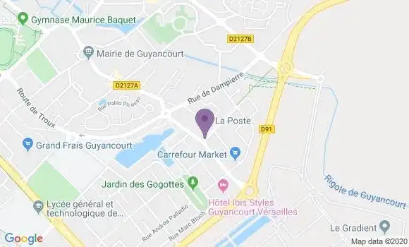 Informations Sur La Poste De Guyancourt Villaroy 78280