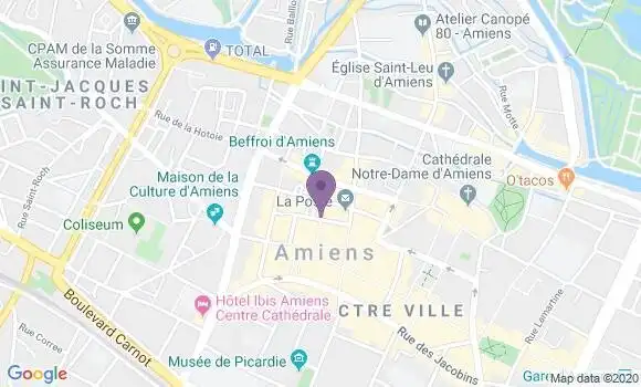 Informations Sur La Poste De Amiens R P 80000