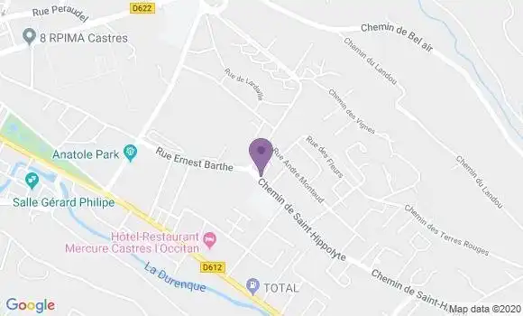 Informations Sur La Poste De Castres Roulandou Bp 81100