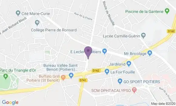 Informations Sur La Poste De Poitiers Clos Gaultier Bp 86000