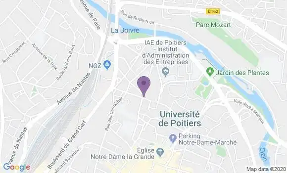 Informations Sur La Poste De Poitiers Couronneries 86000