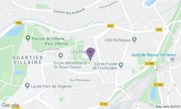 Informations Sur La Poste De Massy Villaine Bp 91300