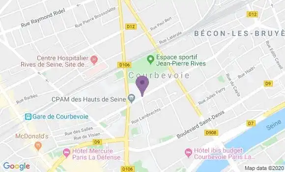 Informations Sur La Poste De Courbevoie Principal 92400