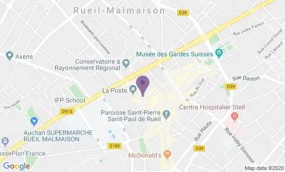 Informations Sur La Poste De Rueil Malmaison Jaures 92500