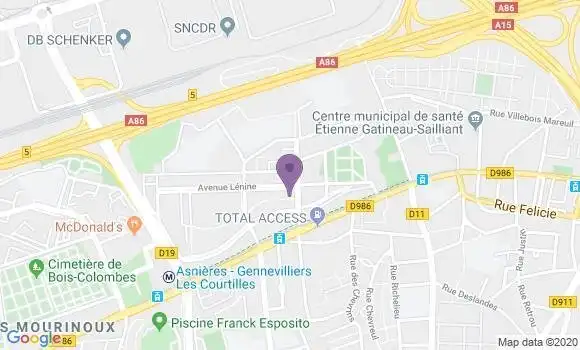 Informations Sur La Poste De Gennevilliers Le Luth Bp 92230