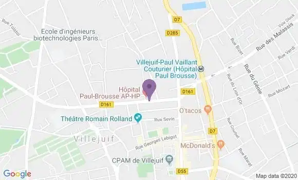 Informations Sur La Poste De Villejuif Principal 94800