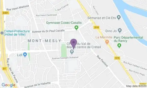 Informations Sur La Poste De Creteil Mont Mesly 94000