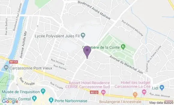 Informations Sur La Poste De Carcassonne La Conte Bp 11000