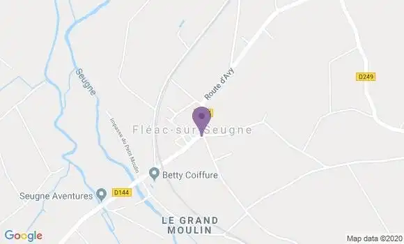 Localisation Fleac sur Seugne Ap - 17800