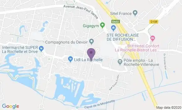 Informations Sur La Poste De La Rochelle Villeneuve Les Salines Bp 17000