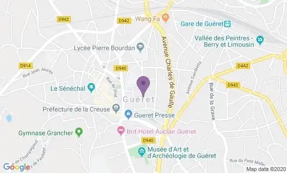 Informations Sur La Poste De Gueret R P 23000