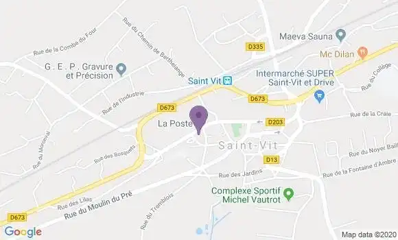 Informations Sur La Poste De Saint Vit 25410