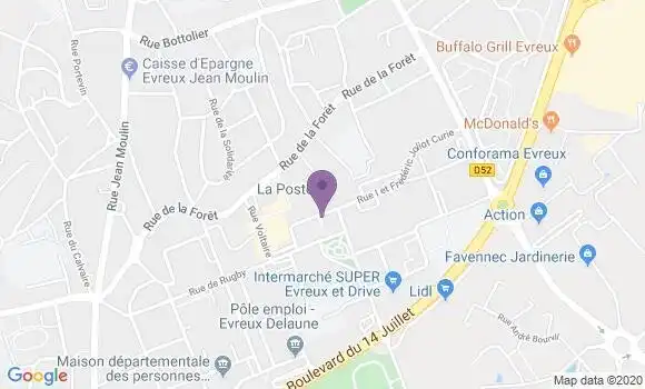 Informations Sur La Poste De Evreux La Madeleine Bp 27000