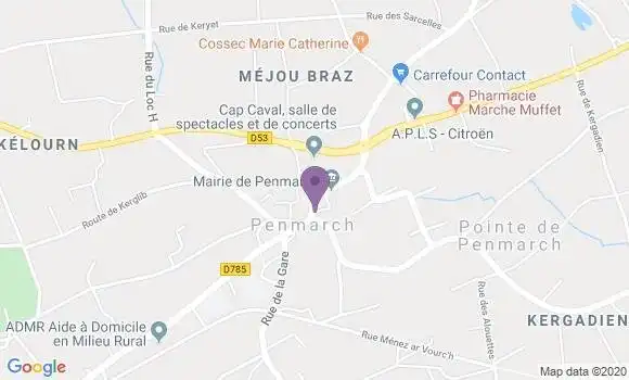 Informations Sur La Poste De Penmarch Bp 29760