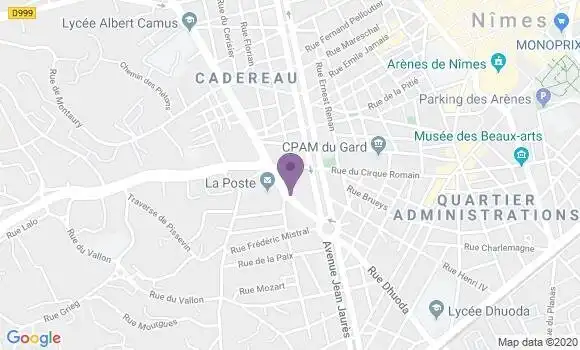 Informations Sur La Poste De Nimes Cadereau 30900