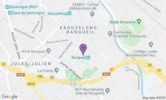 Informations Sur La Poste De Toulouse Rangueil 31400