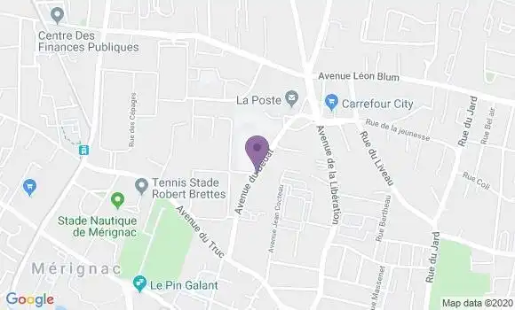 Informations Sur La Poste De Merignac Capeyron 33700