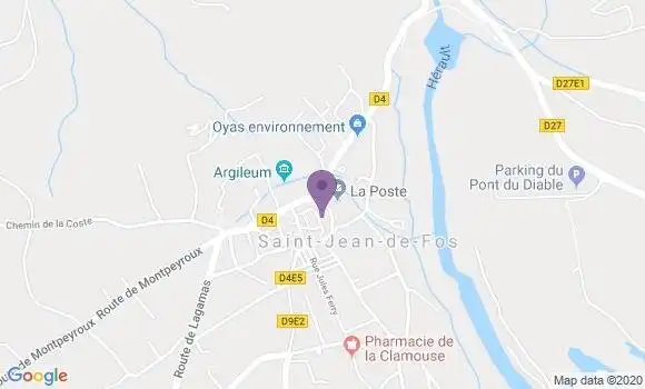 Informations Sur La Poste De Saint Jean De Fos Bp 34150