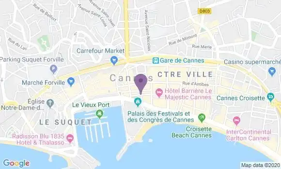 Informations Sur La Poste De Cannes Palais 06400