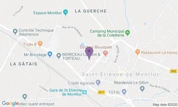 Informations Sur La Poste De Saint Etienne De Mont Luc 44360