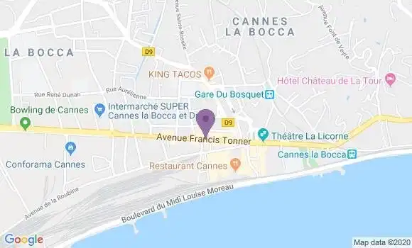 Informations Sur La Poste De Cannes La Bocca 06150