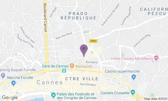 Informations Sur La Poste De Cannes Mimont 06400