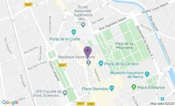 Informations Sur La Poste De Nancy Palais Ducal Bp 54000