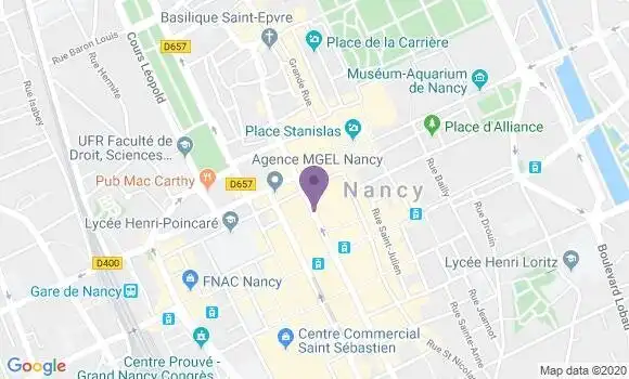 Informations Sur La Poste De Nancy Stanislas 54000