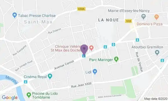 Informations Sur La Poste De Saint Max 54130