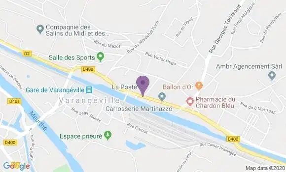 Informations Sur La Poste De Varangeville Bp 54110