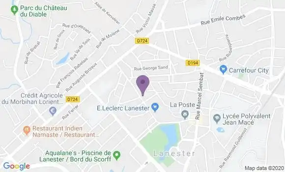 Informations Sur La Poste De Lanester Jaures Bp 56600