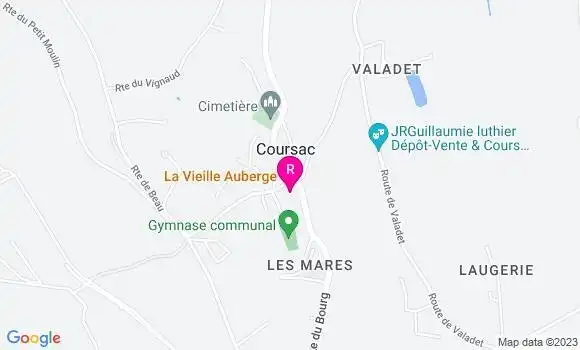 Localisation La Vieille Auberge